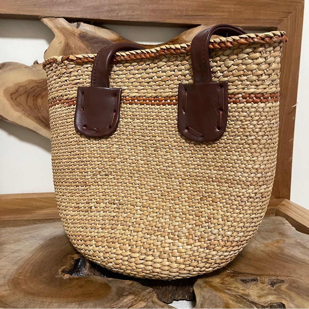 Vintage Woven Tote Bag